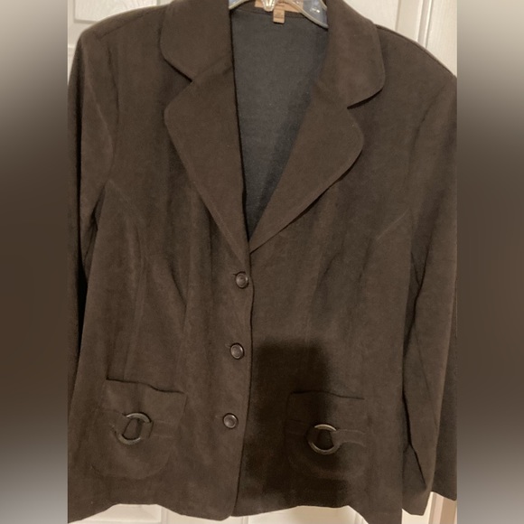 Vintage  Ladies Size 2X Notations Women Button Up Blazer - Picture 15 of 16